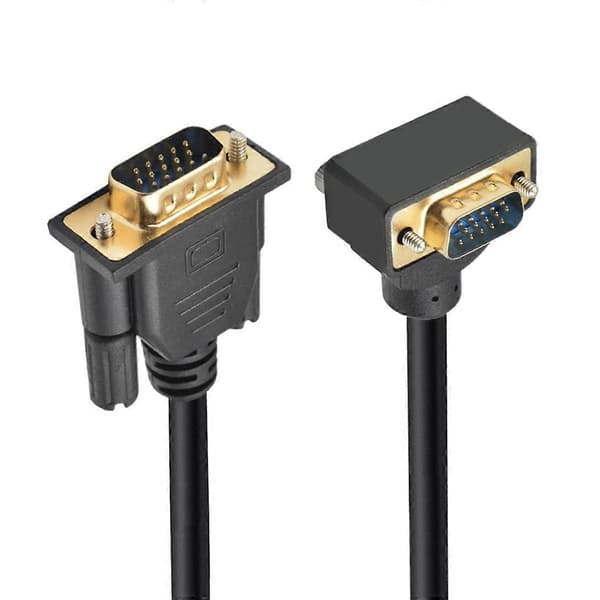 DB-007-UP-1.0M Til Skærm/Projektor/Computer Opadvinklet VGA RGB Han til Lige Han Forlænger