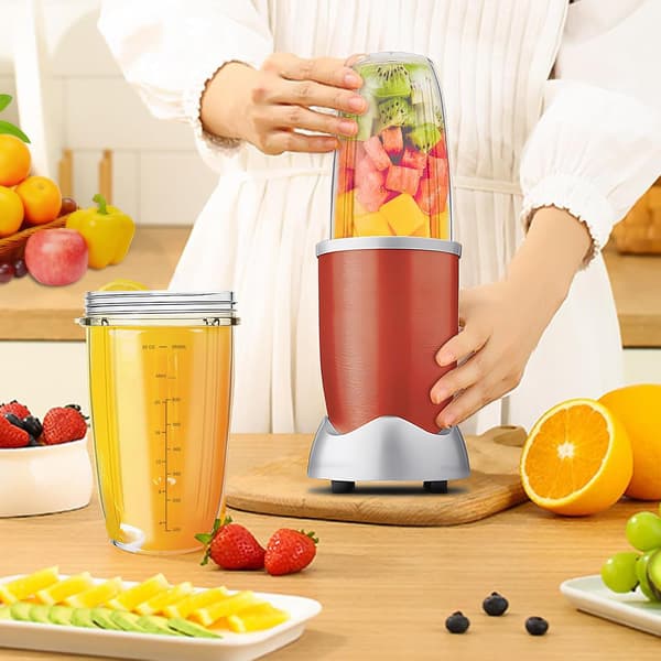 Reservedele til Nutribullet blender, 94 cl & 71 cl-kopper med erstatningsblade (3 stk)