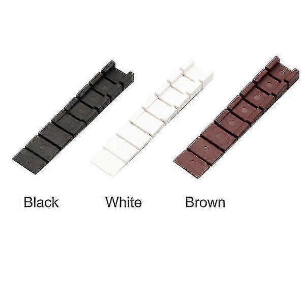 20 Pcs Furniture Wedges Non-Slip with Breakpoints Leveling Blocks Hotel Home