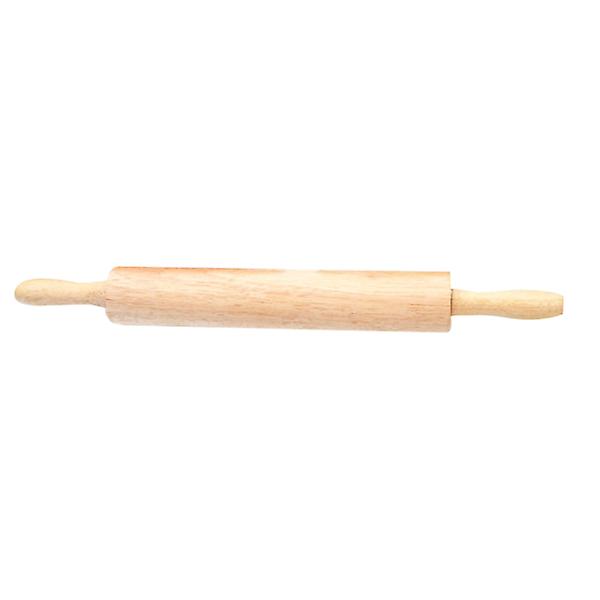 Käytännöllinen puinen kaulin taikina taikinarulla Fondant kakku nuudeli leivontatyökalu keittiötarvikkeet kotiin (koko l) 47 * 6cm 47*6CM