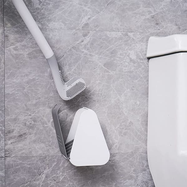 Golf Toilet Brush, Creative Golf Shaped Silicone Toilet Brush