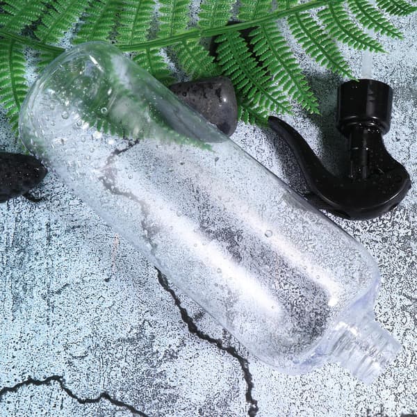 5-pakning 500 ml plastsprayflasker, gjenbrukbar tåkevannsprøyte for planter
