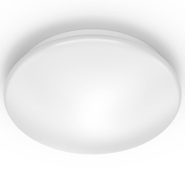 CL200 Plafond 225mm 6W 600 2700K Varmvitt Vit