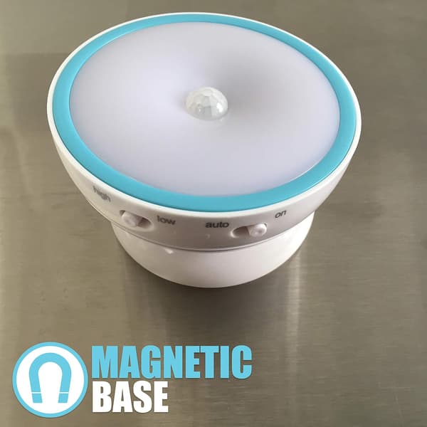 Bevægelsessensor Natlampe [Batteridrevet] med roterende base til