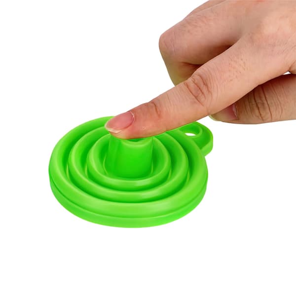 2-pak - Silikonetragt - Sammenklappelig - 7 cm multifärg multicolor