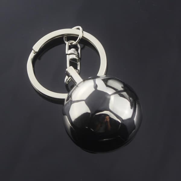 Fodbold Nøglering Halv Bold Metal Mindegave til Venner