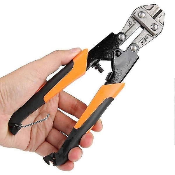 Mini Bolt Cutter, 8 inch Heavy Duty Mini Bolt Cutter, Cutting Pliers, Cable Cutter, Cutting Tool, for Cutting Bolts, Chains, Threaded Rods