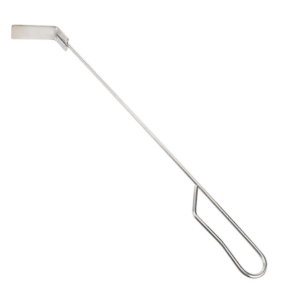 46 cm Grillspade Askskrapa Vedspis Rostfri Eldstadsspade