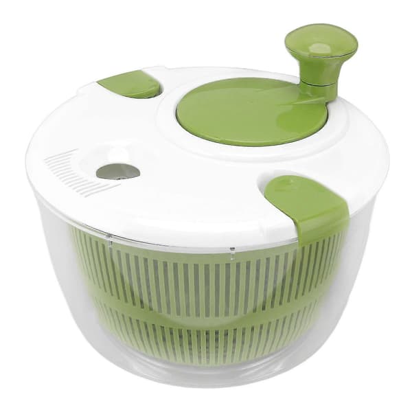 Salad Spinner Hand-cranked Multifunctional Vegetable Spinner Salad Vegetable Dryer Kitchen Utensil