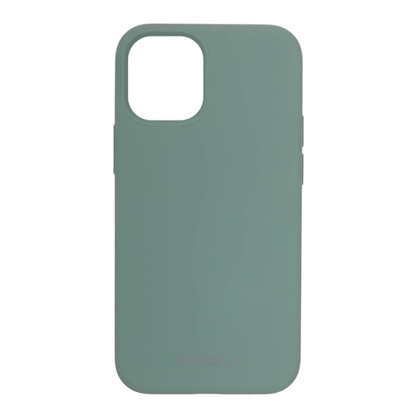 Mobilskal Silikon Pine Green - iPhone 12 Mini Grön