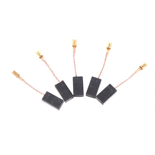 Angle Grinder Carbon Brushes Replacement Kit with Copper Wire Spring for 6 100 and 03 100 Grinders Black 5 x 8 x 16 mm 10-pack One Size One Size