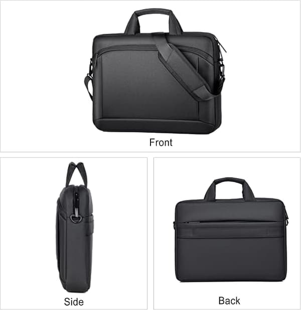 15.6 inch Laptop Bag - Black, suitable for laptop documents