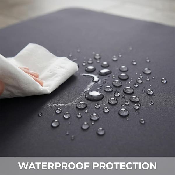 Splash Mat for Under High Chair/Art, Washable Splash Mat Waterproof Non-Slip Floor Protector Messy Spill Messy Floor Protector for Pets