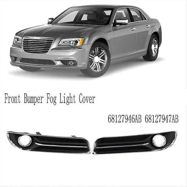 Tåkelysdeksel foran støtfanger tåkelysramme for Chrysler 300 2011-2014 68127946AB 68127947AB