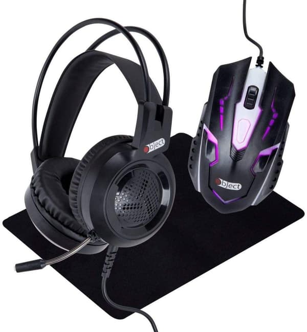 3-i-1 Gamingkit Hodesett, spillmus og musematte