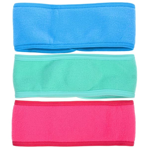 3 stk. pandebånd i mikrofiber til kvinder til yoga og løb, åndbart og elastisk