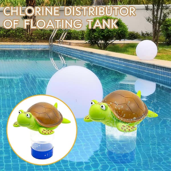 Poolflottör, flytande dispenser för pooler, flytande poolklor