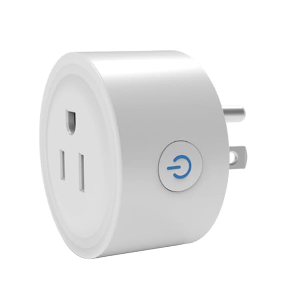TUYA 20A Smart Plug Zigbee Uttag med Effektövervakning Timerfunktion Röststyrning Fungerar US-kontakt