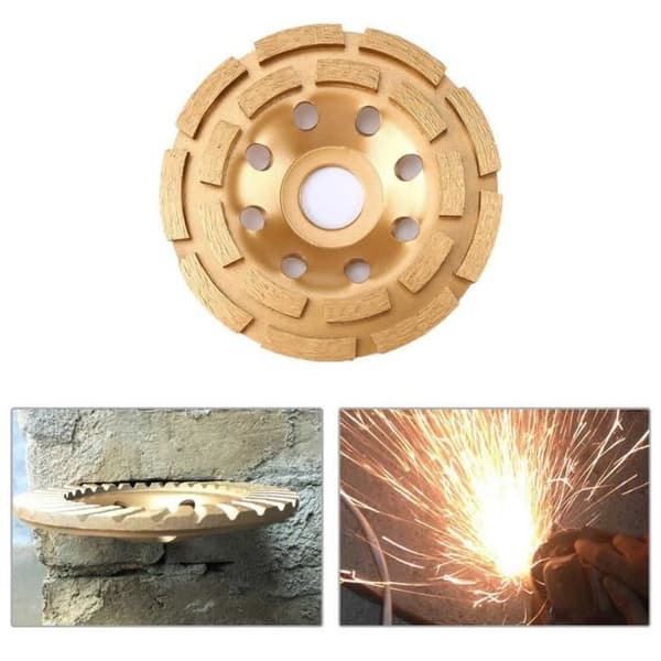 Diamantskive - APLUS - 125 mm - Høykvalitetsstål - Lang levetid