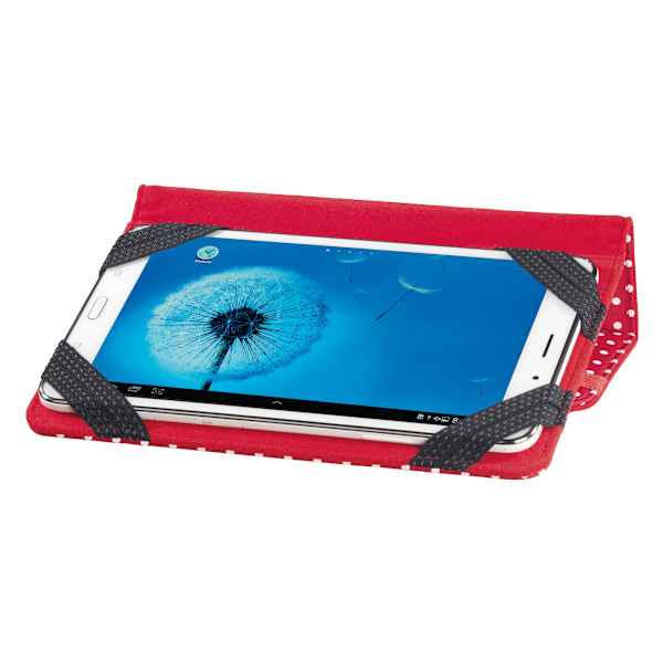 Tablet Case Polka Dots 10.1\" Red Universal