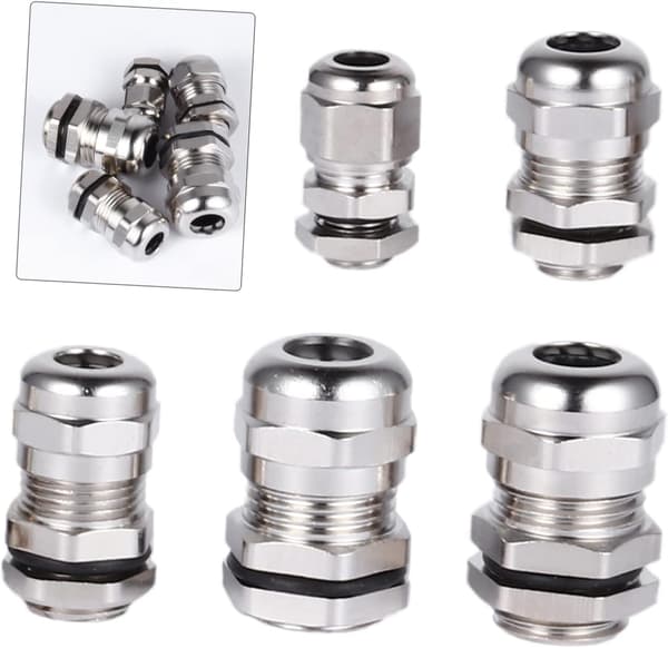 5st Connection Metal Cable Fixing Head Wire Connector for Outdoor Use Cable Glands Joints