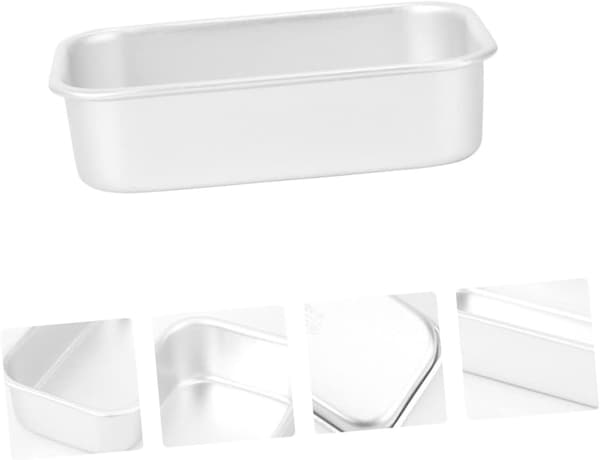 Bageform i aluminiumlegering 2 stk. Toastforme Kreativ bageform