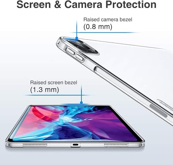 ESR Protective Case for iPad Pro 12.9 2020/2018, TPU Back, Slim