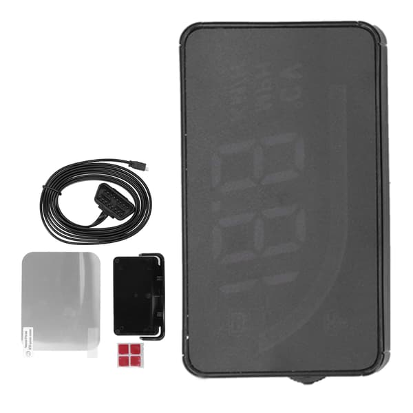 High-Resolution Digital Head Up Display Car Speedometer Overspeed Warning Alarm