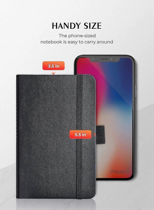 Note Anywhere with Our 2-Pack Pocket Notebooks - Compact and Stylish