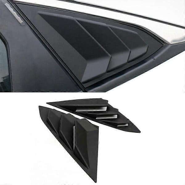 til Honda Civic 2016-2019 Mat Sort Bagrude Lameller Skodder Dæk Trim