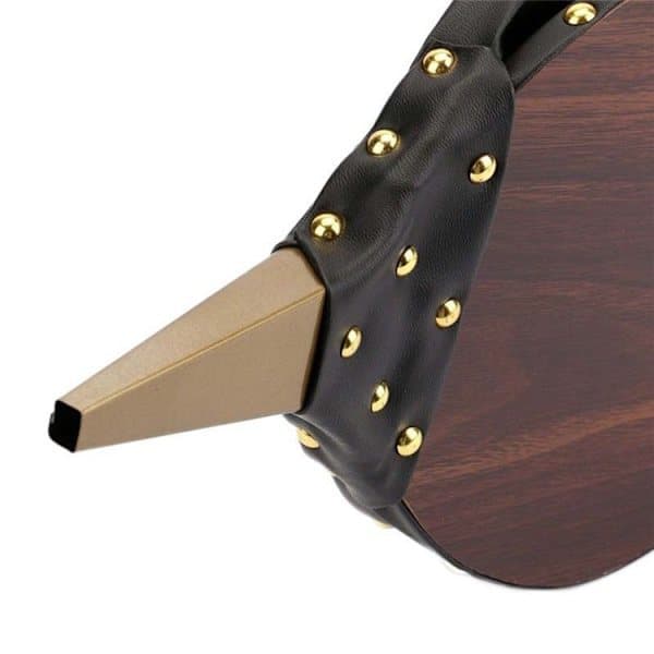 Bellows in solid wood, barbecue equipment, manual bellows in solid wood, fireplace tools