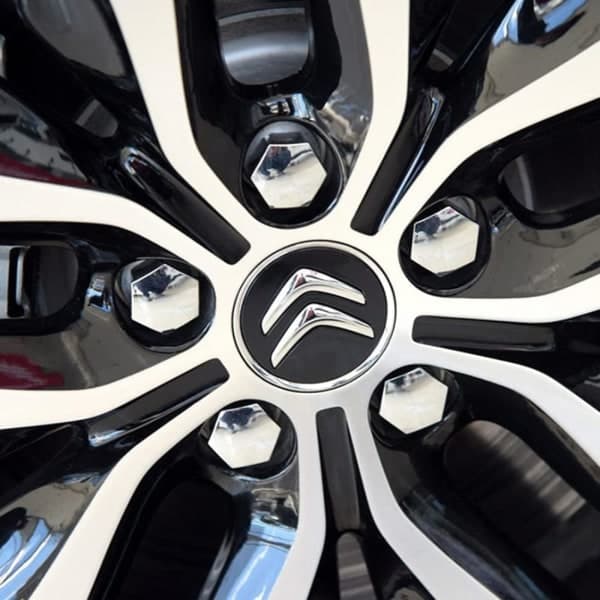 4 * 60 mm hjulkapsler til Citroen C3, C4, C5, Elysee, Berlingo