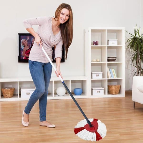 Erstattningsmoppehoder Kompatible med O-Cedar EasyWring Mopper 4-pakning - Moppehode Refill