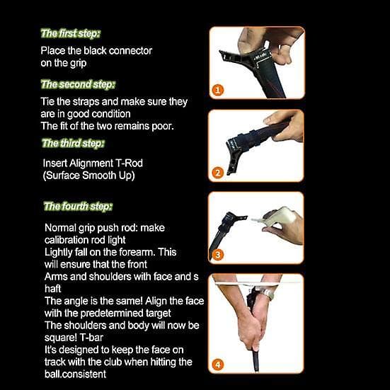 T-shaped Golf Putting Training Aid High Durability Reusable Compact Size Lightweight Left Right Handed Golf Putting Tool