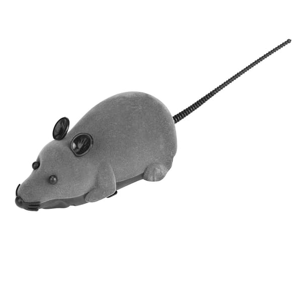 Funny Cat Remote Control Wireless Mouse Toy Grey