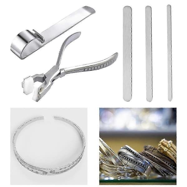 Armband Bending Bar Kit Bending Tool Set Handmade Equipment Bracelet Bender for Cuffs Bangles Stamping Gift