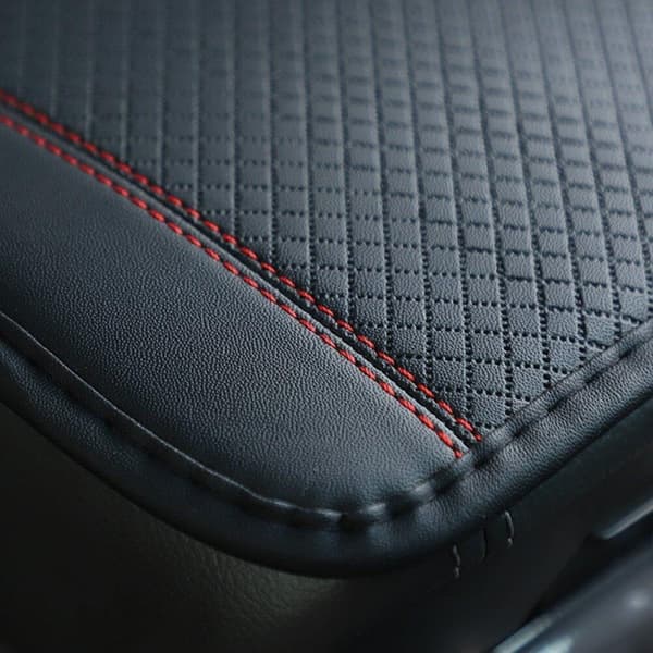 Skinn Auto Armlene Pad Deksel Sklisikker Midtarmlene Universal Box Pute Styling Tilbehør -
