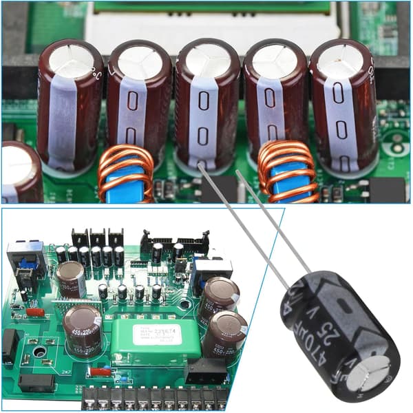 15 st 25v 470uf kondensator 8mm style_name