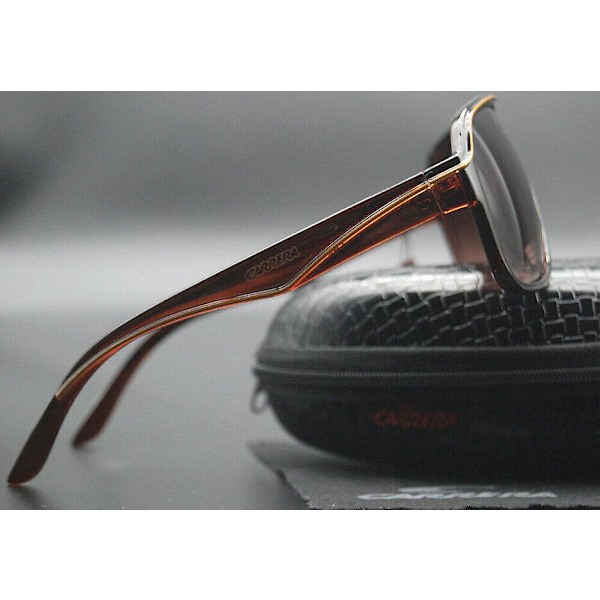 Carrera Ruthenium Pilot Solglasögon för Män med Gradientlinser + Fodral Brown