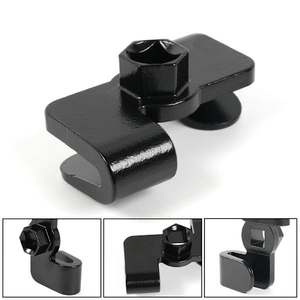 Universal Nøkkelforlenger Adapter Utvidelse Nøkkel Momentverktøy for 1/2 tommers Breaker Bar og 21 mm sekskant Drive Nøkkelforlenger