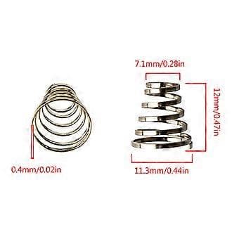 10 Pcs Bicycle Wheel Spring Bike Quick Release Skewer Spring Bicycle Wheel Skewer Spring Bicycle Wheel Quick Release Spring
