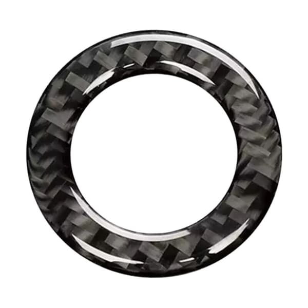 Startknap Ring Cover On/Off Panel Til Q50 Q60 13-19 Fiber Bil Interiør Tilbehør