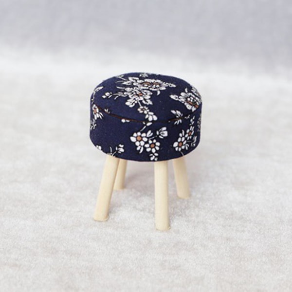 1 stk 1/12 Minihus Tilbehør Mini Møbelmodell Miniatyr Kartell Spoon Stool Dekor Moderne Mini 4*5.1cm