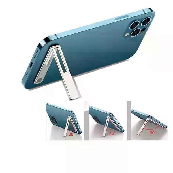 Magnetic Cell Phone Holder, Multi-Angle Adjustable, Stable and Solid Support, Compatible with All Smartphones, Foldable Phone Holder Style D Style D