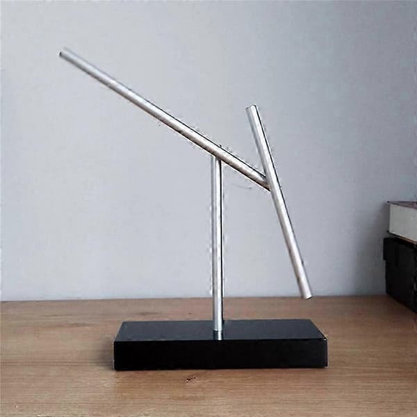 Swinging Sticks Kinetisk Energiskulptur Pendul Evighedsbevægelse Pynt Skrivebordslegetøj Anti-gravitation