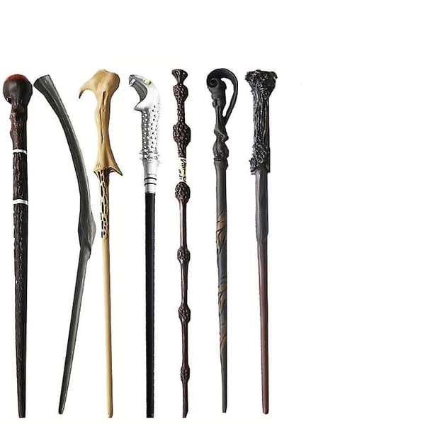 Magisk metalkerne - Dumbledore Lucius, Harried Tryllestav