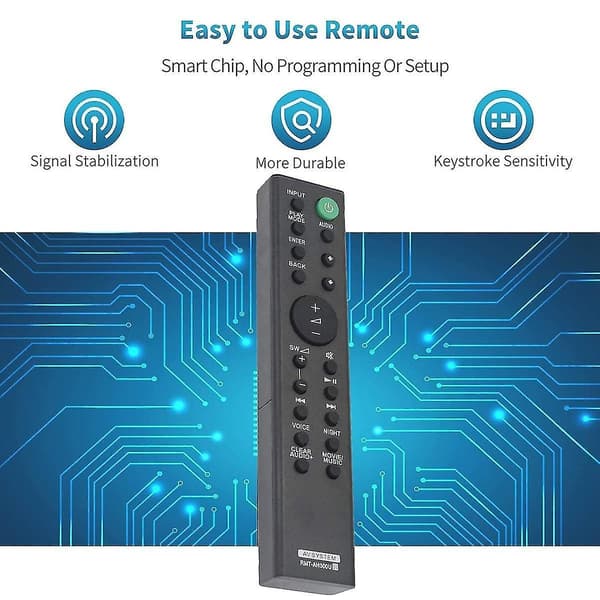 -ah300u Remote Control Replacement Compatible with Sound Bar Htct290 Ht-ct290 Htct291 Ht-ct291 Sa-ct290