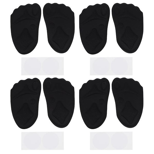 8 Pcs High Heel Pads High Heel Inserts Foot Insoles Women Half Sole Pads Metatarsal Pads Women Heel