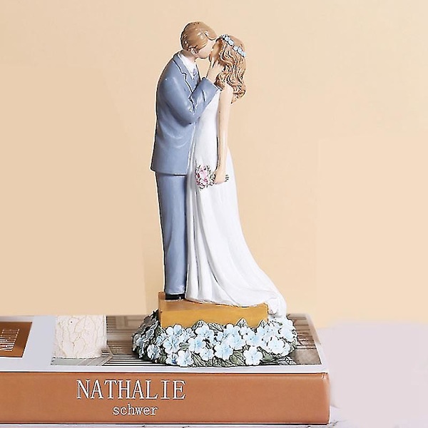 Abstrakt Harpiksfigur Valentinsdag Person Ornament Soveværelse Dekoration