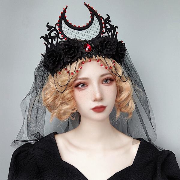 Halloween Häxhatt Halloweenfest Häxhatt Cosplay Kostymtillbehör Festkläder Vikbar Häxhatt För Kvinnor Svart
